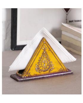 Yellow  Tissue Holder